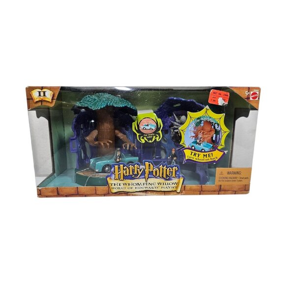 Harry Potter The Whomping Willow World Of Hogwarts Playset 2001 SEALED Mattel - Picture 1 of 10